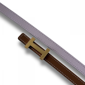 Hermes women’s belt 16mm gold