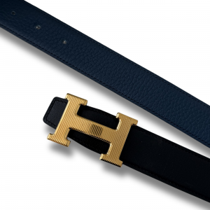 Hermes men’s belt 32mm gold
